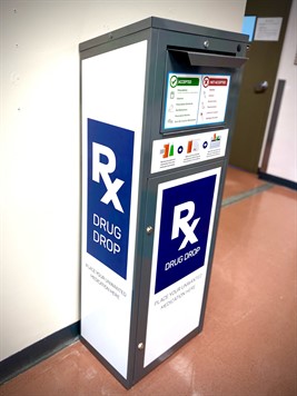 RX Drug Drop Off Box
